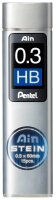 Pentel Ain Stein C273 Feinminen-Bleistiftminen schwarz HB...