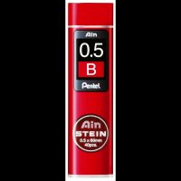 Pentel Ain Stein C275 Feinminen-Bleistiftminen schwarz B...