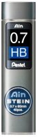 Pentel Ain Stein C277 Feinminen-Bleistiftminen schwarz HB...