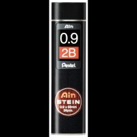 Pentel Ain Stein C279 Feinminen-Bleistiftminen schwarz 2B...