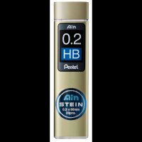 Pentel Ain Stein C272W Feinminen-Bleistiftminen schwarz...