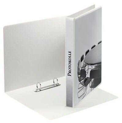 Esselte Präsentationsringbücher 2-Ringe weiß 3,8 cm DIN A4, 10 St.