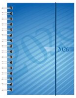 rido idé Taschenkalender mit Spirale 2026 blau, 1 St.