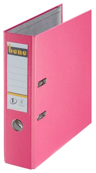 bene No.1 Power Ordner rosa Kunststoff 8,0 cm DIN A4, 1 St.