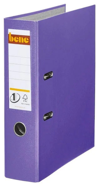 bene No.1 Power Ordner violett Kunststoff 8,0 cm DIN A4,...
