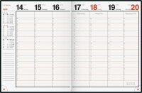 rido idé Buchkalender magnum 2026 schwarz, 1 St.