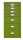 BISLEY MultiDrawer™ L298 Schubladenschrank grün 8 Schubladen 27,8 x 38,0 x 59,0 cm, 1 St.