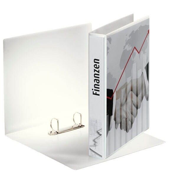 Esselte Präsentationsringbücher 2-Ringe weiß 5,1 cm DIN A4, 10 St.