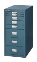 BISLEY MultiDrawer™ L298 Schubladenschrank blau 8 Schubladen 27,8 x 38,0 x 59,0 cm, 1 St.