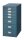 BISLEY MultiDrawer™ L298 Schubladenschrank blau 8 Schubladen 27,8 x 38,0 x 59,0 cm, 1 St.