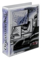 Esselte Präsentationsringbücher 2-Ringe weiß 7,7 cm DIN A4, 10 St.