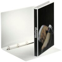 Esselte Präsentationsringbücher 4-Ringe weiß 3,0 cm DIN A4, 10 St.