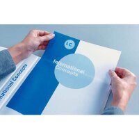 Esselte Präsentationsringbücher 4-Ringe weiß 3,0 cm DIN A4, 10 St.
