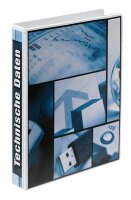 Esselte Präsentationsringbücher 4-Ringe weiß 4,4 cm DIN A4, 10 St.