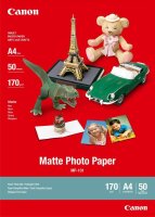 Canon Fotopapier MP-101 DIN A4 matt 170 g/qm 50 Blatt