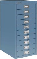 BISLEY MultiDrawer™ L2910 Schubladenschrank blau 10...