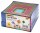 folia Geschenkboxen bunt 14,5 x 14,0 x 7,4 cm, 12 St.