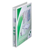 LEITZ Präsentationsringbücher 2-Ringe weiß 4,4 cm DIN A4, 6 St.