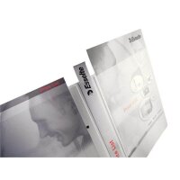 LEITZ Präsentationsringbücher 4-Ringe weiß 4,4 cm DIN A4, 6 St.