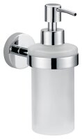 tesa Seifenspender SMOOZ 40323-00000-00 satiniertes Glas...