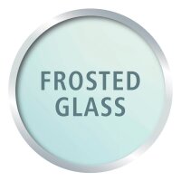 tesa Seifenspender SMOOZ 40323-00000-00 satiniertes Glas Metall, verchromt 200,0 ml, 1 St.