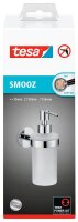 tesa Seifenspender SMOOZ 40323-00000-00 satiniertes Glas Metall, verchromt 200,0 ml, 1 St.