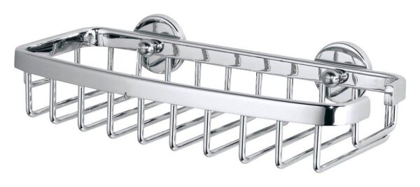 tesa ALUXX Duschkorb verchromtes Aluminium