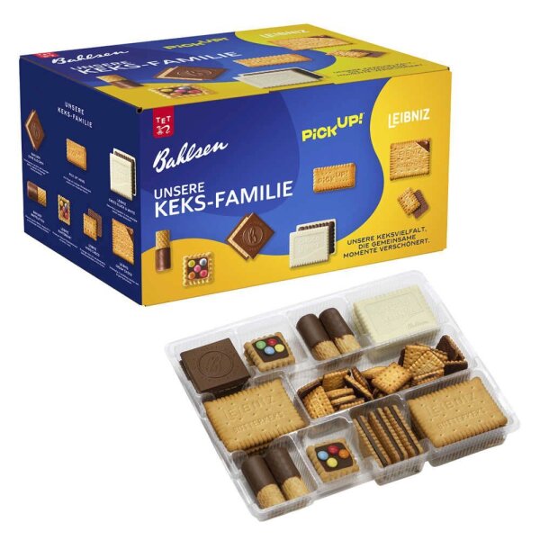 Bahlsen Unsere Keksfamilie Kekse 1,12 kg, 1 St.