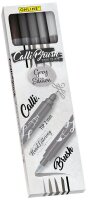 ONLINE® Calli.Brush Double Grey Brush-Pens...