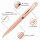 ONLINE® Kugelschreiber Rose rosegold, Schreibfarbe: schwarz, 1 St.
