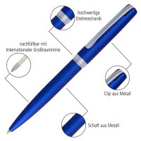 ONLINE® Kugelschreiber Blue blau, Schreibfarbe: schwarz, 1 St.