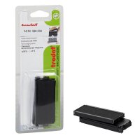 trodat Ersatzstempelkissen 6/4915 schwarz 7,0 x 2,5 cm, 2...