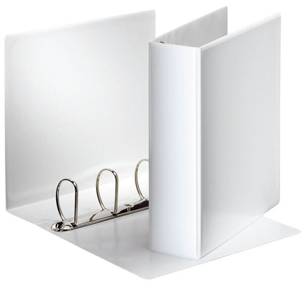 Esselte Präsentationsringbuch 4-Ringe weiß 8,5 cm DIN A4, 1 St.