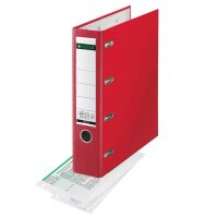 LEITZ Doppelordner rot Karton 7,5 cm, 1 St.