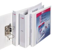 VELOFLEX VELODUR® Präsentationsringbücher 2-Ringe weiß 6,0 cm DIN A4, 10 St.