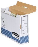 Bankers Box Archivboxen Bankers Box weiß/blau 8,0 x...