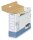 Bankers Box Archivboxen Bankers Box weiß/blau 8,0 x 26,5 x 32,7 cm, 10 St.