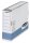 Bankers Box Archivboxen Bankers Box weiß/blau 8,0 x 26,5 x 32,7 cm, 10 St.