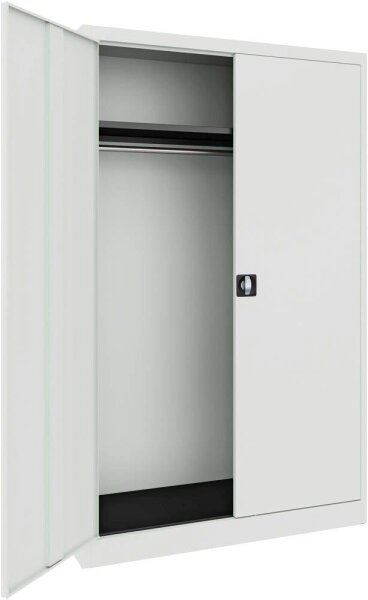 mauser Stahlschrank BF 5-12 G  - 7035/7035 lichtgrau 1 Fachboden 120,0 x 50,0 x 195,0 cm, aufgebaut, 1 St.
