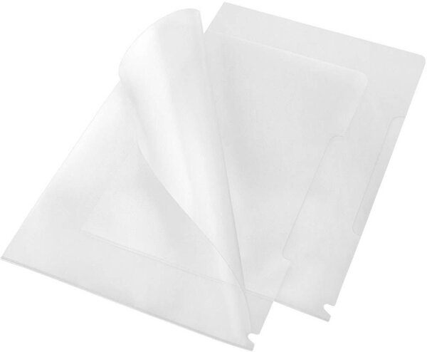 EICHNER Sichthüllen DIN A4 transparent genarbt 0,12 mm, 100 St.