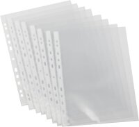 EICHNER Prospekthüllen DIN A4 glasklar glatt 0,10 mm, 100 St.
