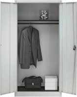 mauser Stahlschrank 790126A0 lichtgrau 1 Fachboden 95,0 x...