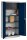 mauser Stahlschrank BF 4T  - 7035/5003 lichtgrau, saphirblau 3 Fachböden 95,0 x 42,0 x 195,0 cm, aufgebaut, 1 St.