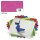folia Transparentpapier rosa 42 g/qm 25 Bogen