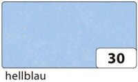 folia Transparentpapier blau 42 g/qm 25 Bogen