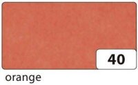 folia Transparentpapier orange 42 g/qm 25 Bogen