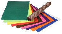 folia Transparentpapier orange 42 g/qm 25 Bogen