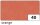folia Transparentpapier orange 42 g/qm 25 Bogen