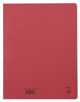 bene Schnellhefter Karton rot DIN A4, 25 St.