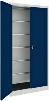 mauser Stahlschrank BF 4 PLZ  - 7035/5003 lichtgrau,...